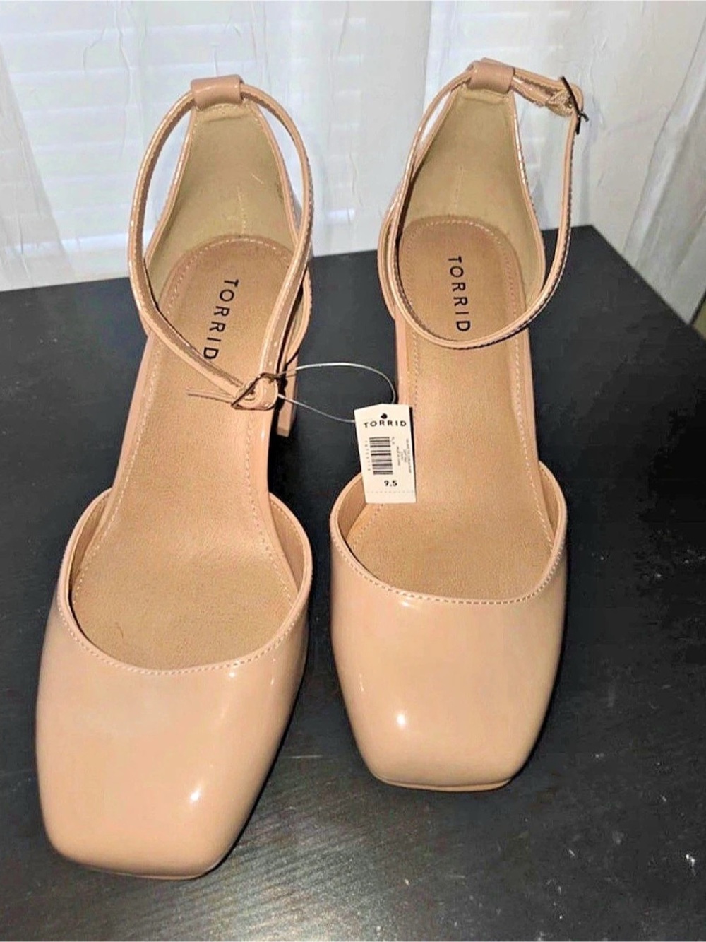 Torrid Square Toe D'Orsay Pump Nude US 9.5